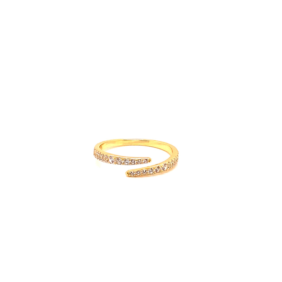 Gold Wrap Eternity Ring