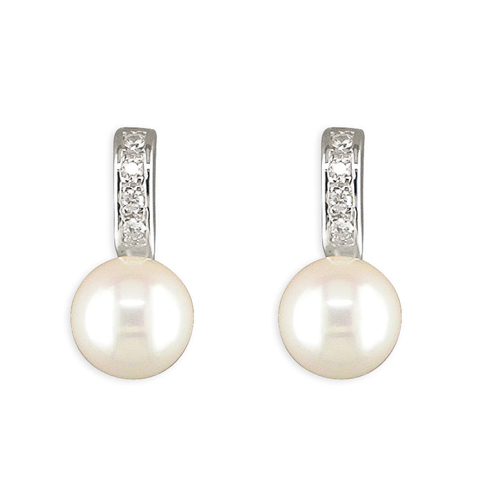Ivory Pearl Drop Earrings