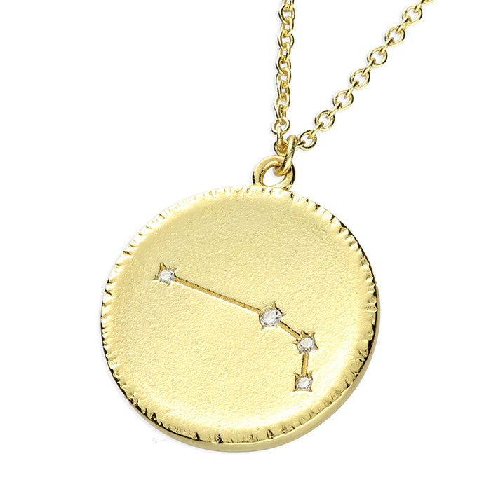 Aries Zodiac Sign Necklace