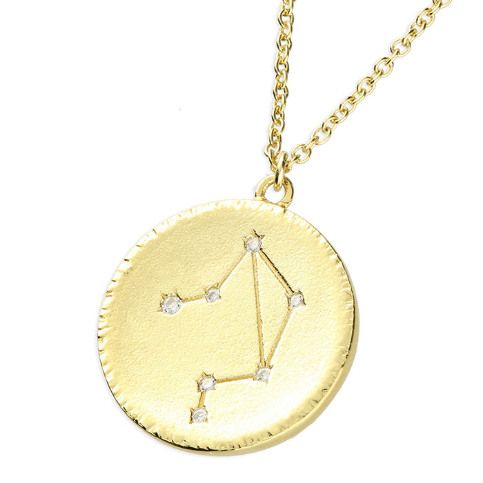 Libra Zodiac Sign Necklace