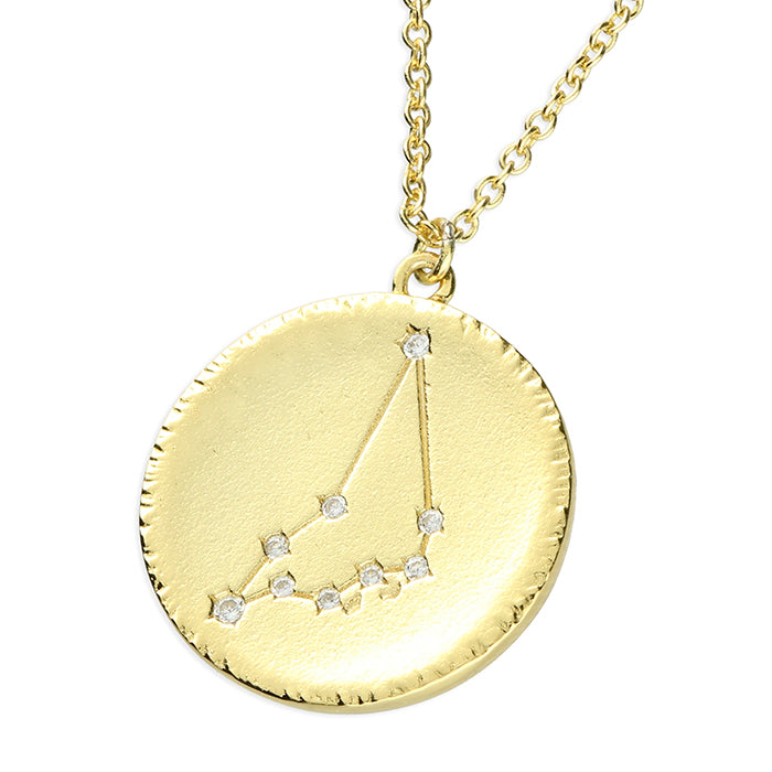 Capricorn Zodiac Sign Necklace