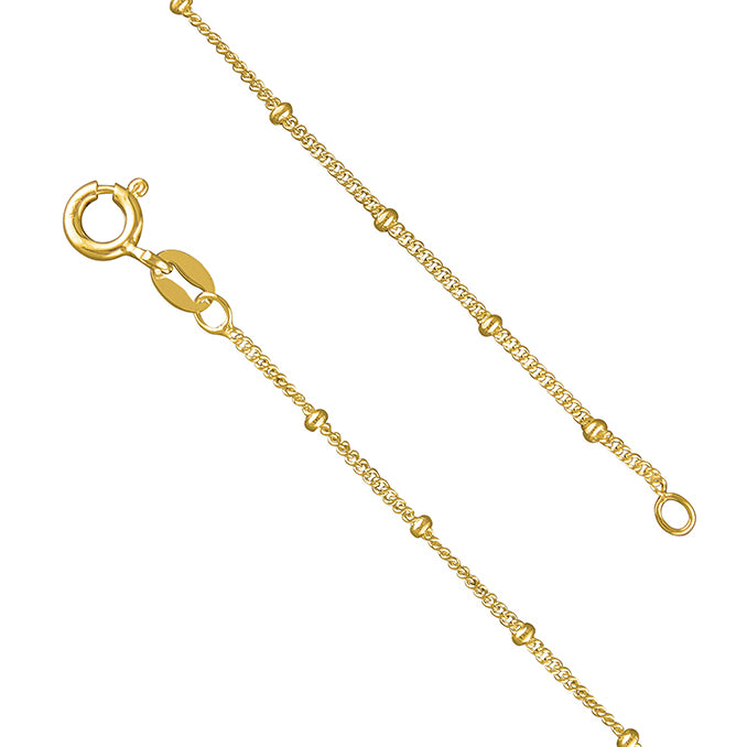 Gold / Silver Dainty Curb Chain Necklace