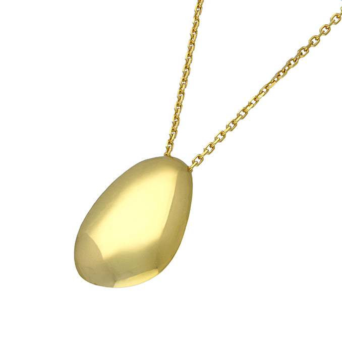 Gold Teardrop Dainty Necklace