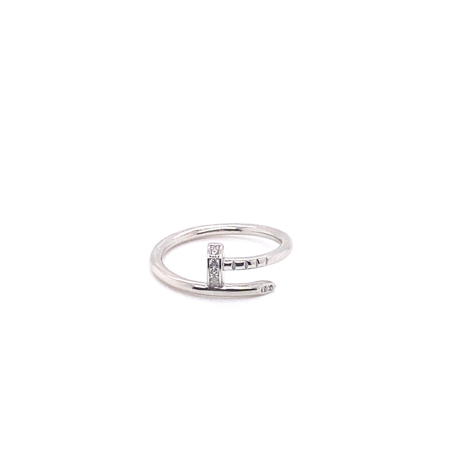 Gold Silver Screw Wrap Ring Just Naadiyas