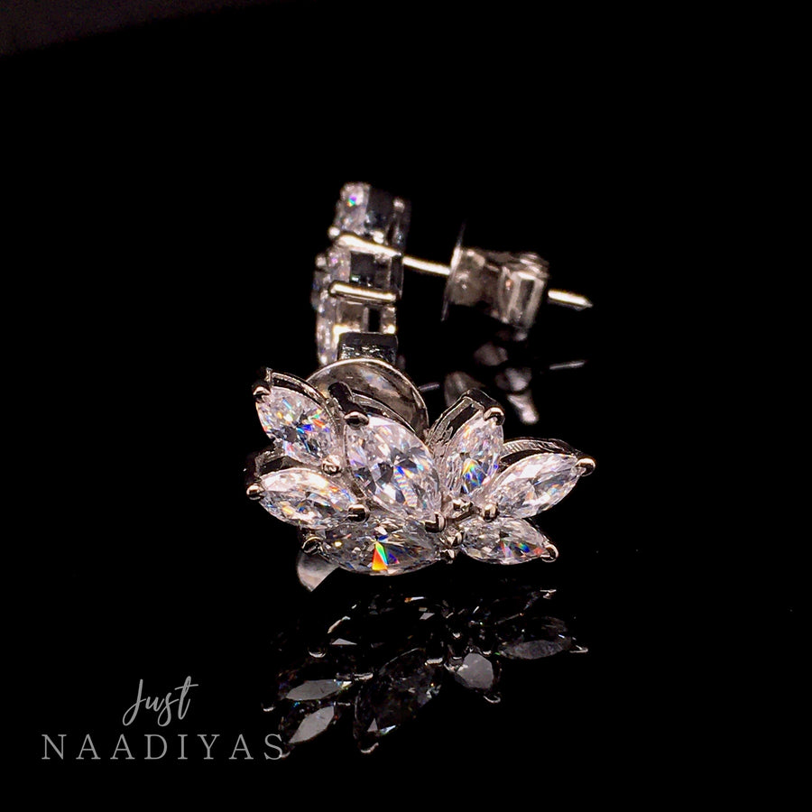 MARYA SWAROVSKI EARRINGS WWW.JUSTNAADIYAS.COM