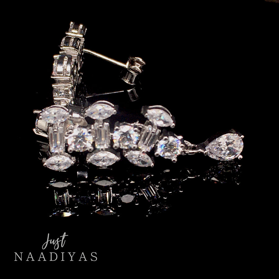 RANA SWAROVSKI EARRINGS WWW.JUSTNAADIYAS.COM
