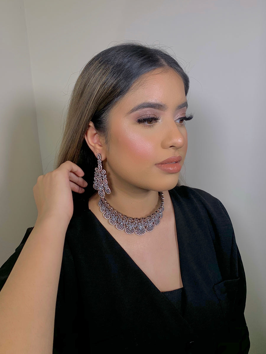 NIA JEWELLERY CHOCKER SET WWW.JUSTNAADIYAS.COM